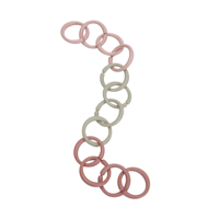 Little Dutch Little Loops Speelgoedringen pink - thumbnail