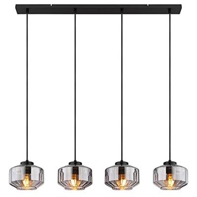 Globo HanglampChristiana 4-lichts zwart - 15547-4H