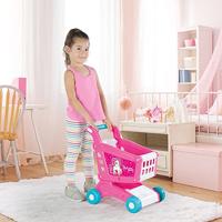 Dolu eenhoorn winkelwagen roze - thumbnail