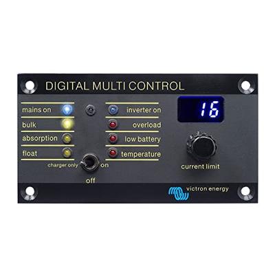 Victron Energy Digital Multi Control 200/200A Afstandsbediening REC020005010 55 mm x 120 mm x 65 mm Geschikt voor model (ondulator): Victron Multi-serie, Victron Energy Digital Multi Control 200/200A Afstandsbediening REC020005010 55 mm x 120 mm x 65 mm Geschikt voor model (ondulator): Victron Multi-serie,