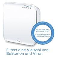 Beurer LR310 - Luchtreiniger - Pre- HEPA- en koolstoffilter - UV licht - Sensor - thumbnail