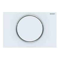Bedieningsplaat Geberit Sigma 10 Met Spoeltoets Mat Wit - thumbnail
