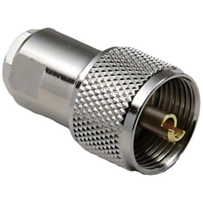 BKL Electronic 0406080 0406080 UHF-connector Stekker, recht 50 Ω 1 stuk(s)