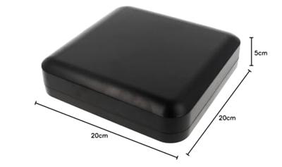 Hammond Electronics 1556HBK Universele behuizing 200 x 200 x 45 ABS kunststof Brandvertragend Zwart 1 stuk(s) Hammond Electronics 1556HBK Universele behuizing 200 x 200 x 45 ABS kunststof Brandvertragend Zwart 1 stuk(s)