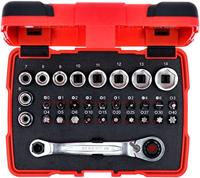 KS TOOLS Ks-tools dopsleutel- en bitset bit-rate 31tlg. - thumbnail