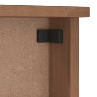 Wandkapstok SANDNES 87x12x35 cm massief grenenhout - thumbnail