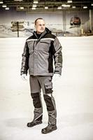 NITRAS SAFETY Nitras "motion tex plus" salopette dungarees nitras mot.tex plus 48 grey/black - thumbnail