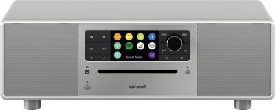 Sonoro Prestige X - SO-331 stereo internetradio met DAB+, FM, CD, Spotify en Bluetooth - zilver