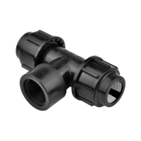 Astore Astore T-stuk Binnendraad 25mm - 1 duims - thumbnail