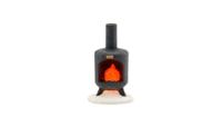 Kerstfiguur Chimenea Black Luville - Luville - thumbnail