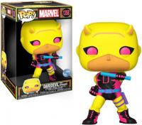 Daredevil Funko Pop Vinyl: Jumbo Blacklight Daredevil (Yellow&Red) - thumbnail