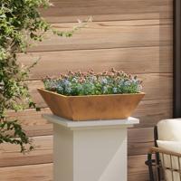 Tuin Kom Plantenbak 5 pcs Roestig 50 x 50 x 15 cm Cortenstaal - thumbnail