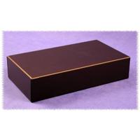 Hammond Electronics 1431-14BK3 Behuizingsdeksel 219 x 76 x 1 Staal Zwart 1 stuk(s) - thumbnail