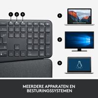Logitech K860 ERGO Keyboard toetsenbord - thumbnail