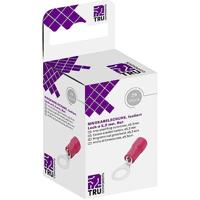 TRU COMPONENTS T1904C061 Ringkabelschoen Dwarsdoorsnede (max.): 1.50 mm² Schachtdiameter: 5.30 mm Deels geïsoleerd Rood 25 stuk(s) - thumbnail