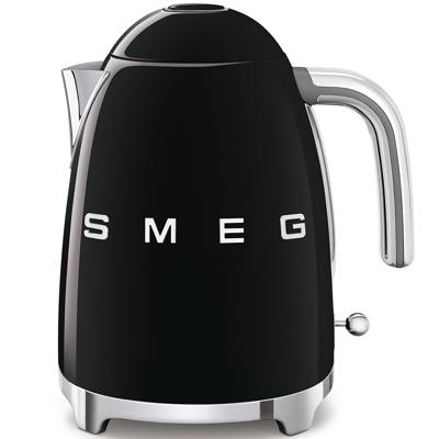Smeg KLF03BLEU retro 50's style waterkoker, zwart Smeg KLF03BLEU retro 50's style waterkoker, zwart