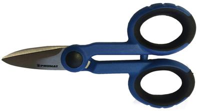 Promat/Tecwerk Elektriciens-/ambachtsschaar | lengte 140 mm | 2C-kunststof - 4000817802
