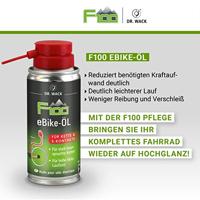 Dr. Wack f100 olie voor e-bikes chain oil dr.wack e-bike-oil 100ml - thumbnail