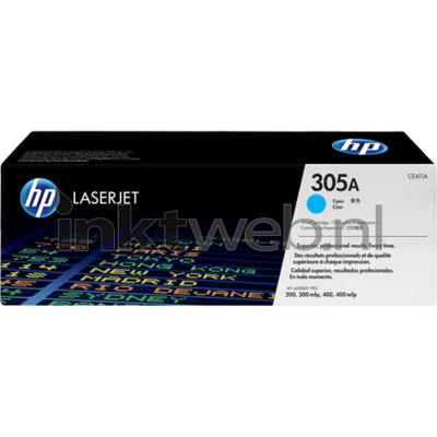 Tonercartridge hp ce411a 305a blauw