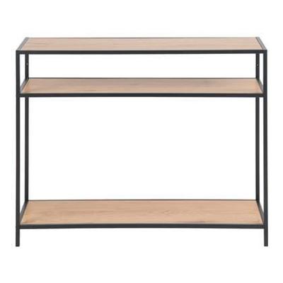 Dressoir Jaxx - naturel/zwart - 79x100x35 cm