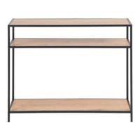Dressoir Jaxx - naturel/zwart - 79x100x35 cm - thumbnail