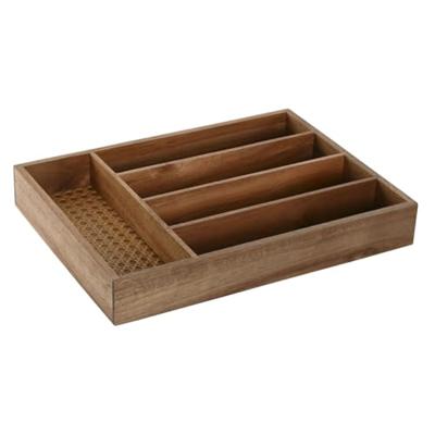 Bestekorganizer Home ESPRIT Natuurlijk Acacia 34,5 x 25,5 x 5 cm Bestekorganizer Home ESPRIT Natuurlijk Acacia 34,5 x 25,5 x 5 cm