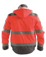 DASSY pilot lima high-vis rood/grijs xxl - thumbnail