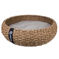 District 70 COCOON Huisdierenbed voor honden en katten, bruin, maat S (40 x 40 x 15 cm) - thumbnail
