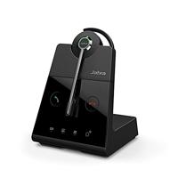 Jabra Engage 65 Convertible, EMEA Touch knop, 2 koppelingen : telefoon + PC Softphone - Standard headband, neckband optioneel - Lichtgewicht headset met 3 extra's (Ear loop, headband, neckband) - thumbnail