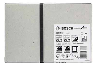 Bosch Accessoires Reciprozaagblad S 2345 X Progressor for Wood 100st - 2608654417