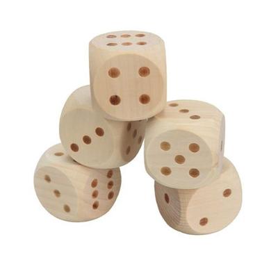Houten Dobbelspel XL