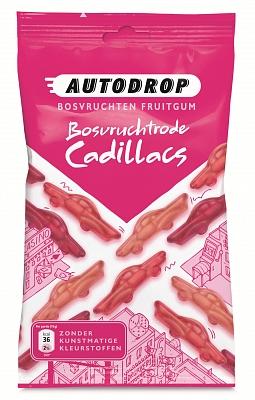 Autodrop Beroemde bosvruchtrode cadillacs snackpack 85 Gram
