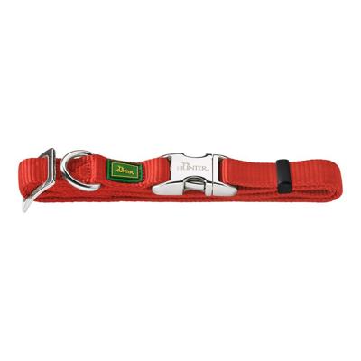Hondenhalsband Hunter Alu-Strong Rood Maat M (40-55 cm)
