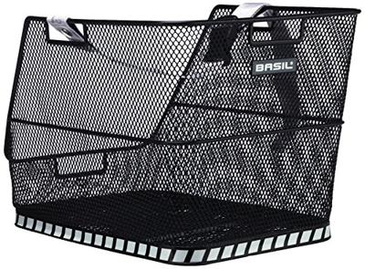 Fietsmand Basil Class 38 x 31 x 27 cm - zwart - thumbnail