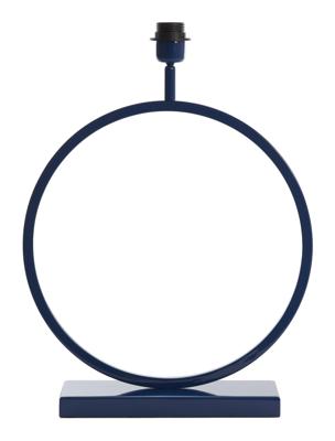 Light & Living Tafellamp 'Liva' 53cm, kleur Blauw (excl. kap)