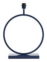 Light & Living Tafellamp 'Liva' 53cm, kleur Blauw (excl. kap) - thumbnail