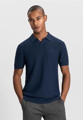 Dstrezzed Mercury Short Sleeve Polo 420026 Poloshirts 649 Dk. Navy