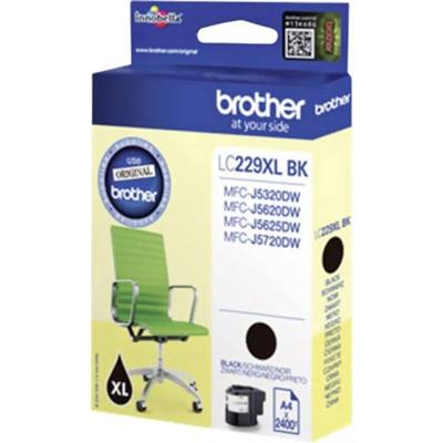 Brother inktcartridge, 2.400 pagina&apos;s, OEM LC-229XLBK, zwart