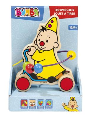 Bambolino Toys Bumba houten trekfiguur - thumbnail