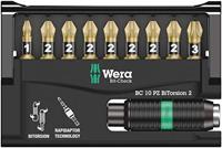 Wera Bit-Check 10 PZ BiTorsion 2 05347153001 Bitset 10-delig Kruiskop Pozidriv Bitset - thumbnail