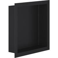 Inbouwnis - Leoni Prim - 30x30x7cm - Mat Zwart - thumbnail