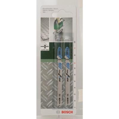 Bosch Accessories 2609256730 Decoupeerzaagblad HSS, T 118 B 2 stuk(s)