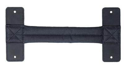 Basil dubbele fietstas hengsel zwart