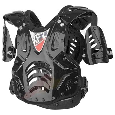 Polisport Body Protector Junior XP-2 zwart/zilver/zwart