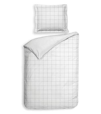 Heckett & Lane Heckett & Lane Diamante Dekbedovertrek 140 White