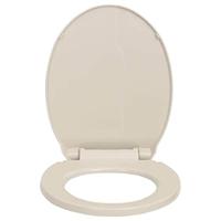 Toiletbril soft-close ovaal abrikooskleurig - thumbnail