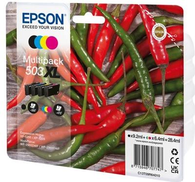 Epson 503XL inktcartridge 4 stuk(s) Origineel Hoog (XL) rendement Zwart, Cyaan, Magenta, Geel