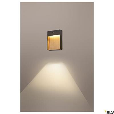SLV Landelijke muurlampFlatt Sensor met bewegingssensor - 1002955