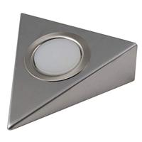 Heitronic GENUA LED-onderbouwlamp Set van 3 stuks LED LED vast ingebouwd 6 W Warmwit RVS - thumbnail
