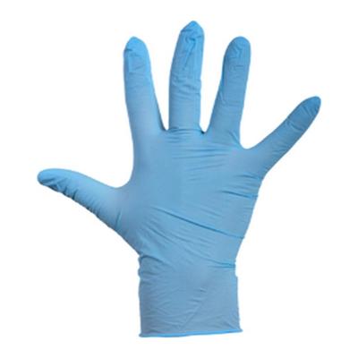 Comfort - Handschoen Latex Blauw Gepoederd XL - 100 stuks